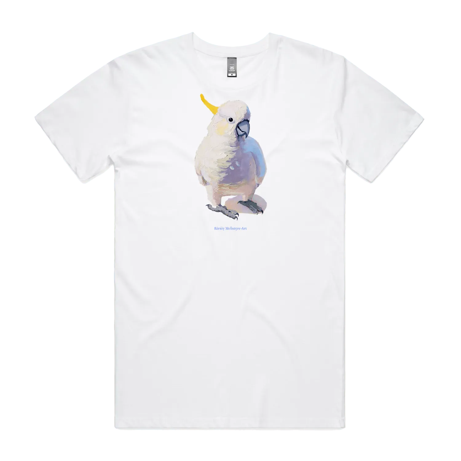 White front flat lay