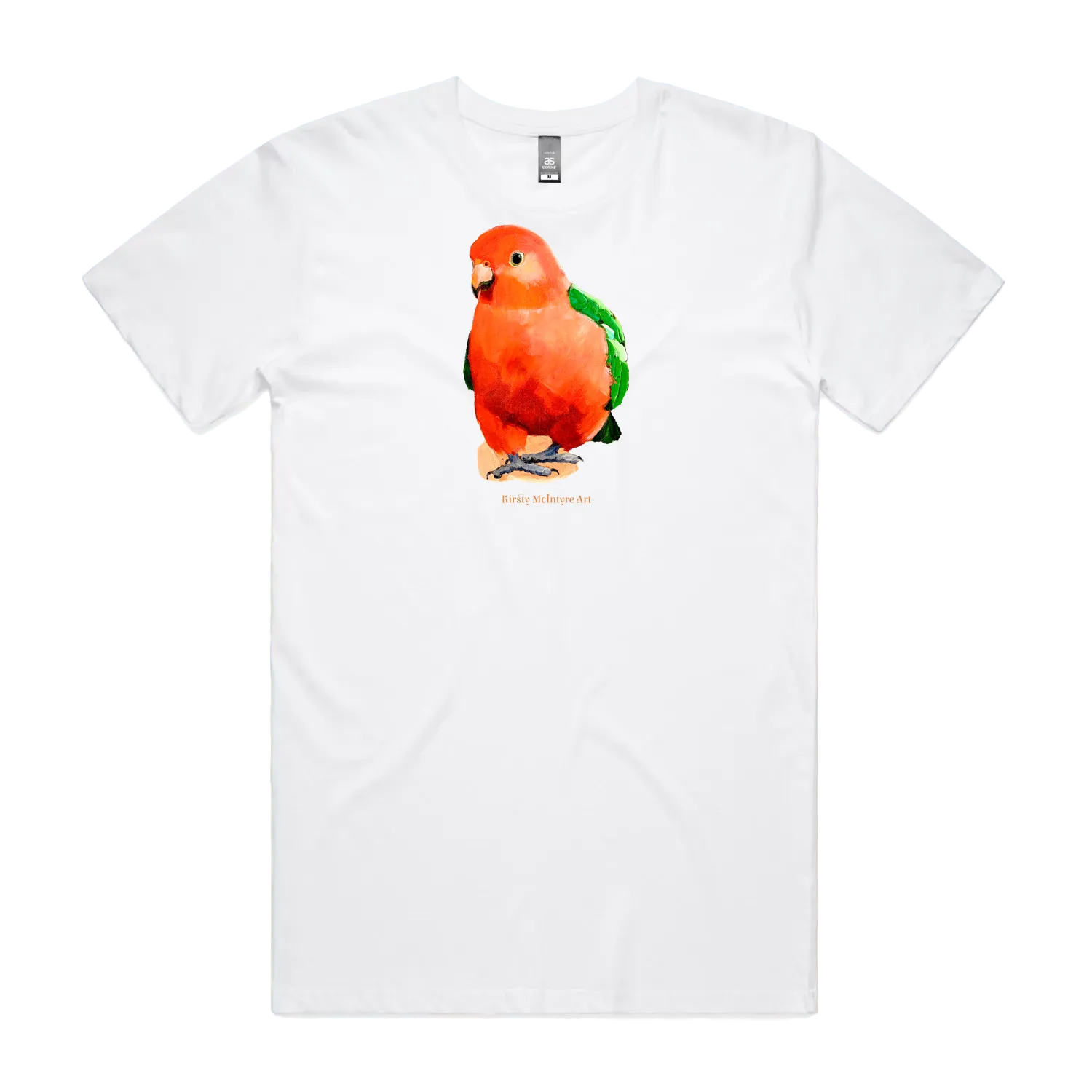 White front flat lay