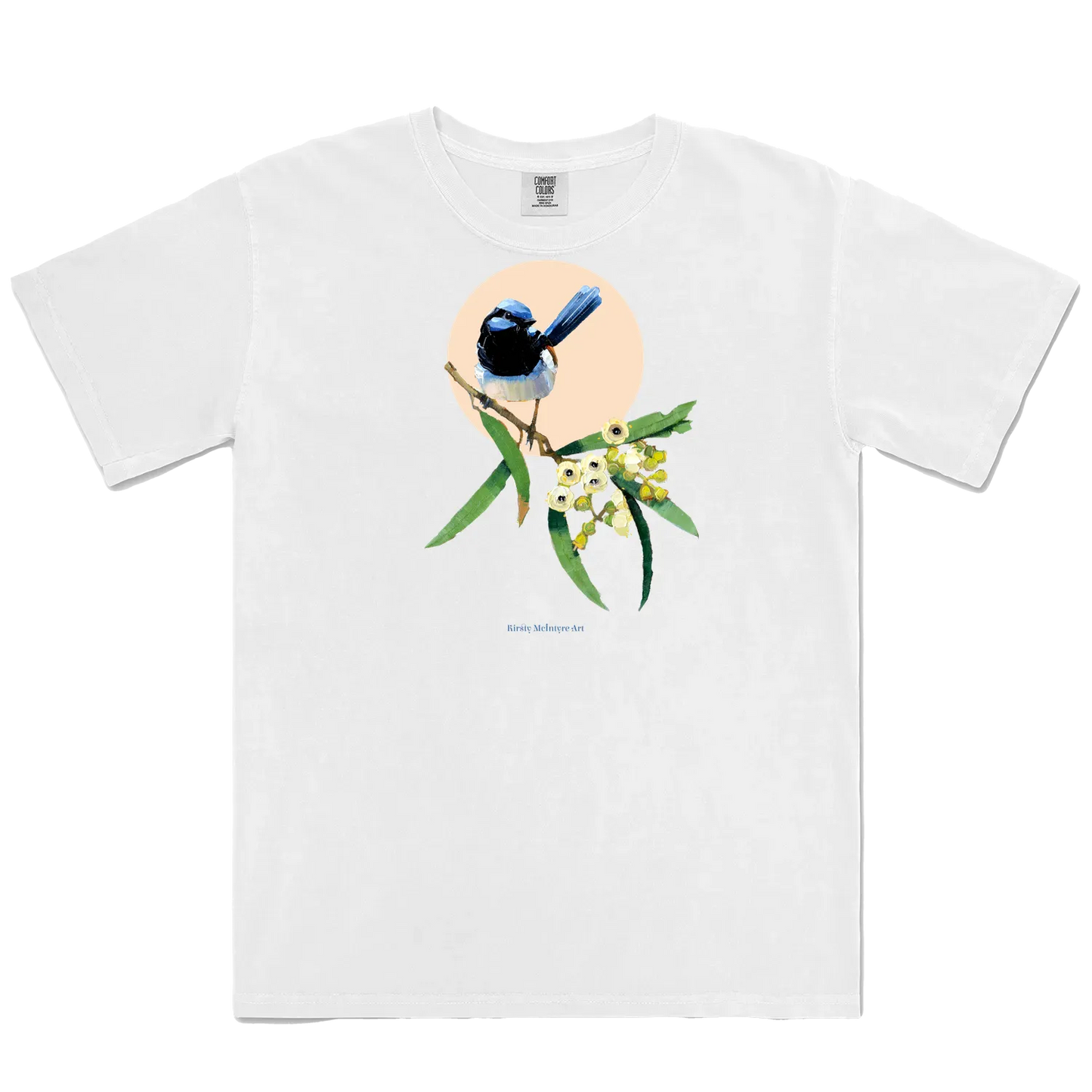 White front flat lay