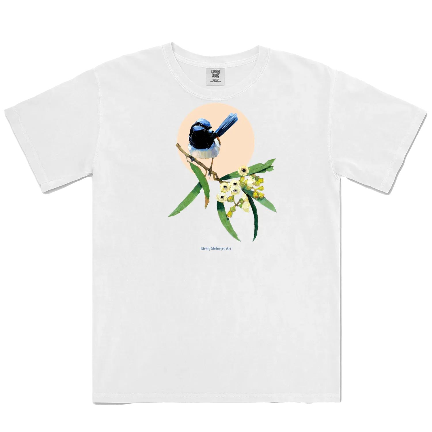 White front flat lay