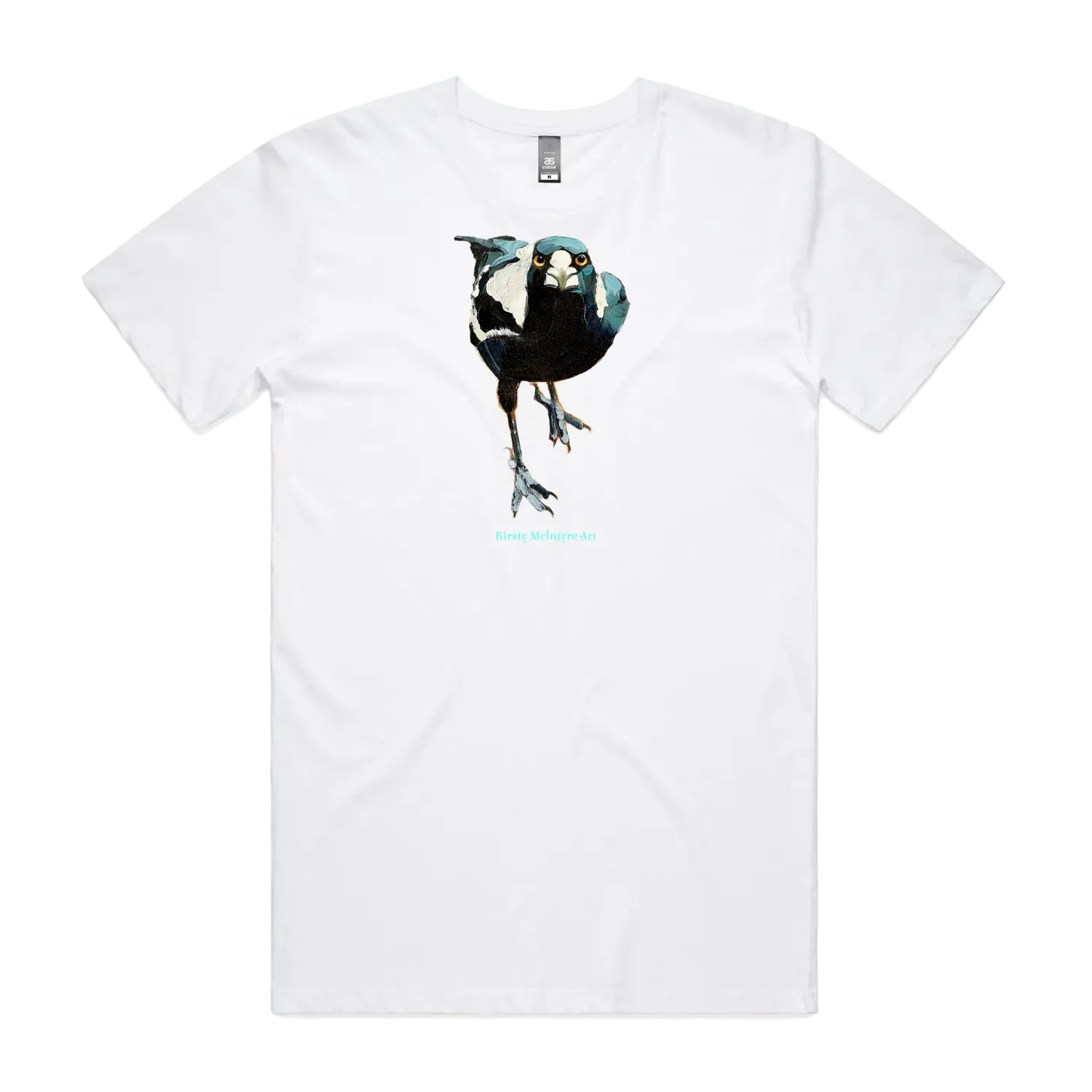 White front flat lay