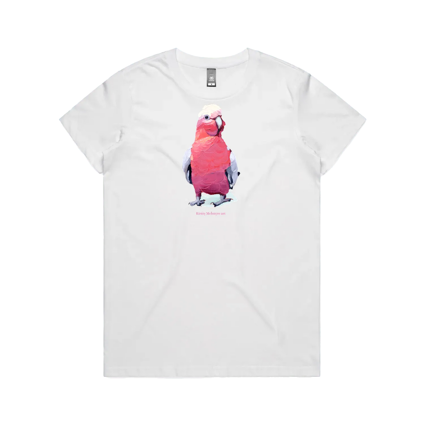 White front flat lay