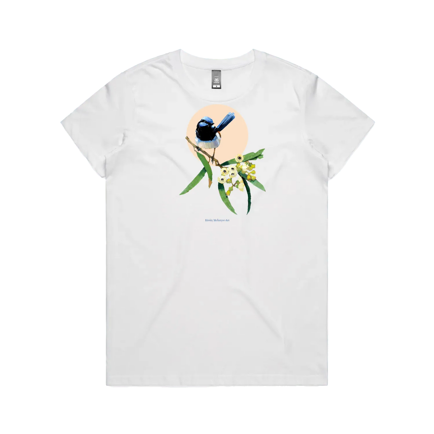 White front flat lay