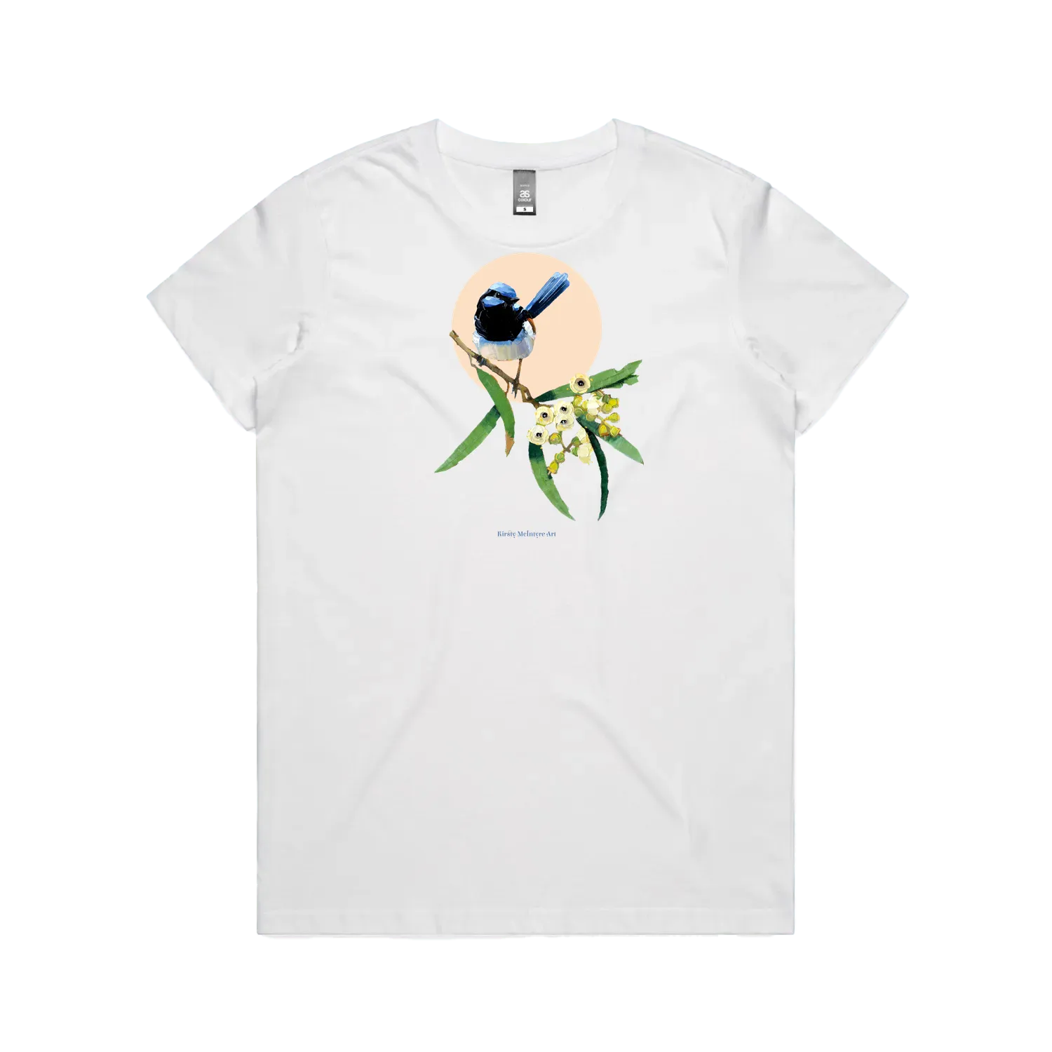 White front flat lay