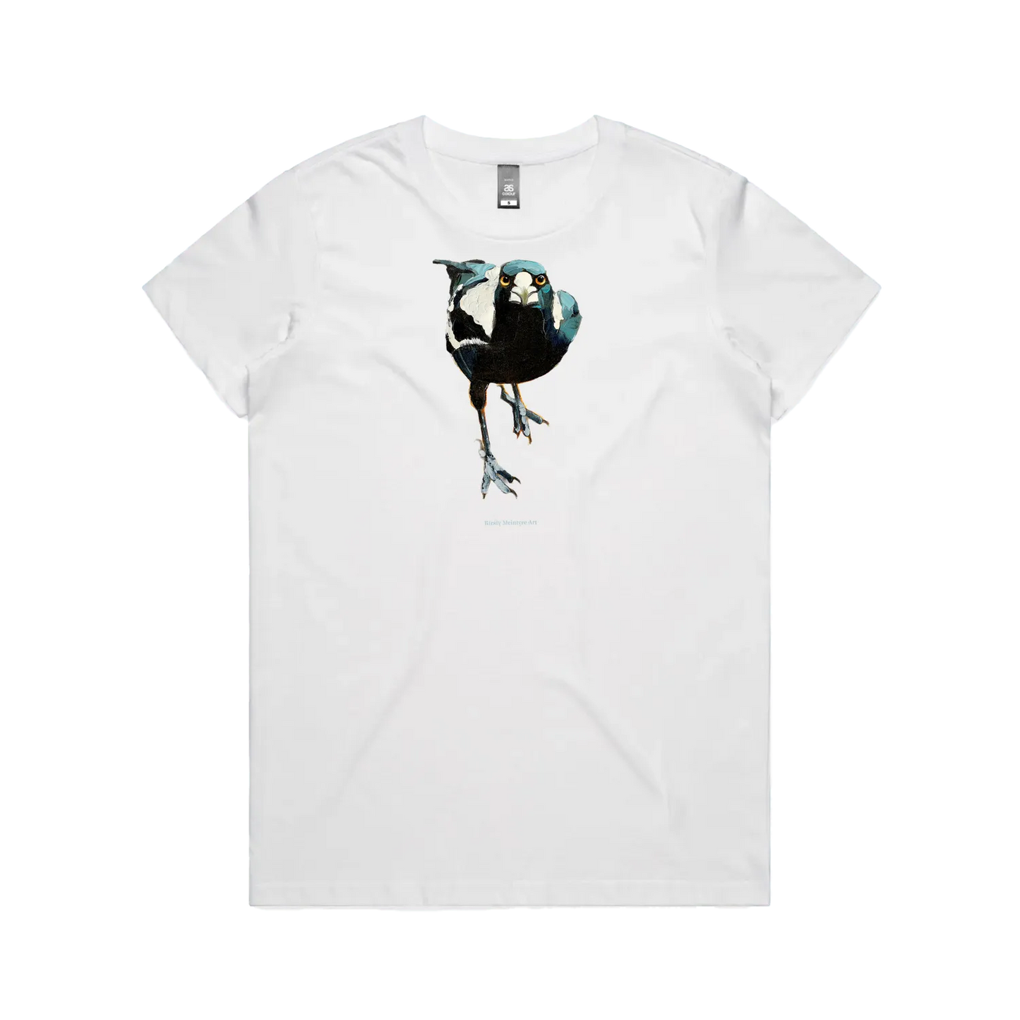 White front flat lay