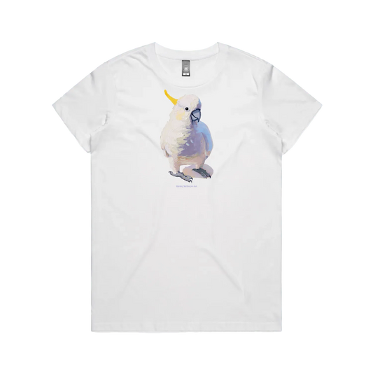 White front flat lay