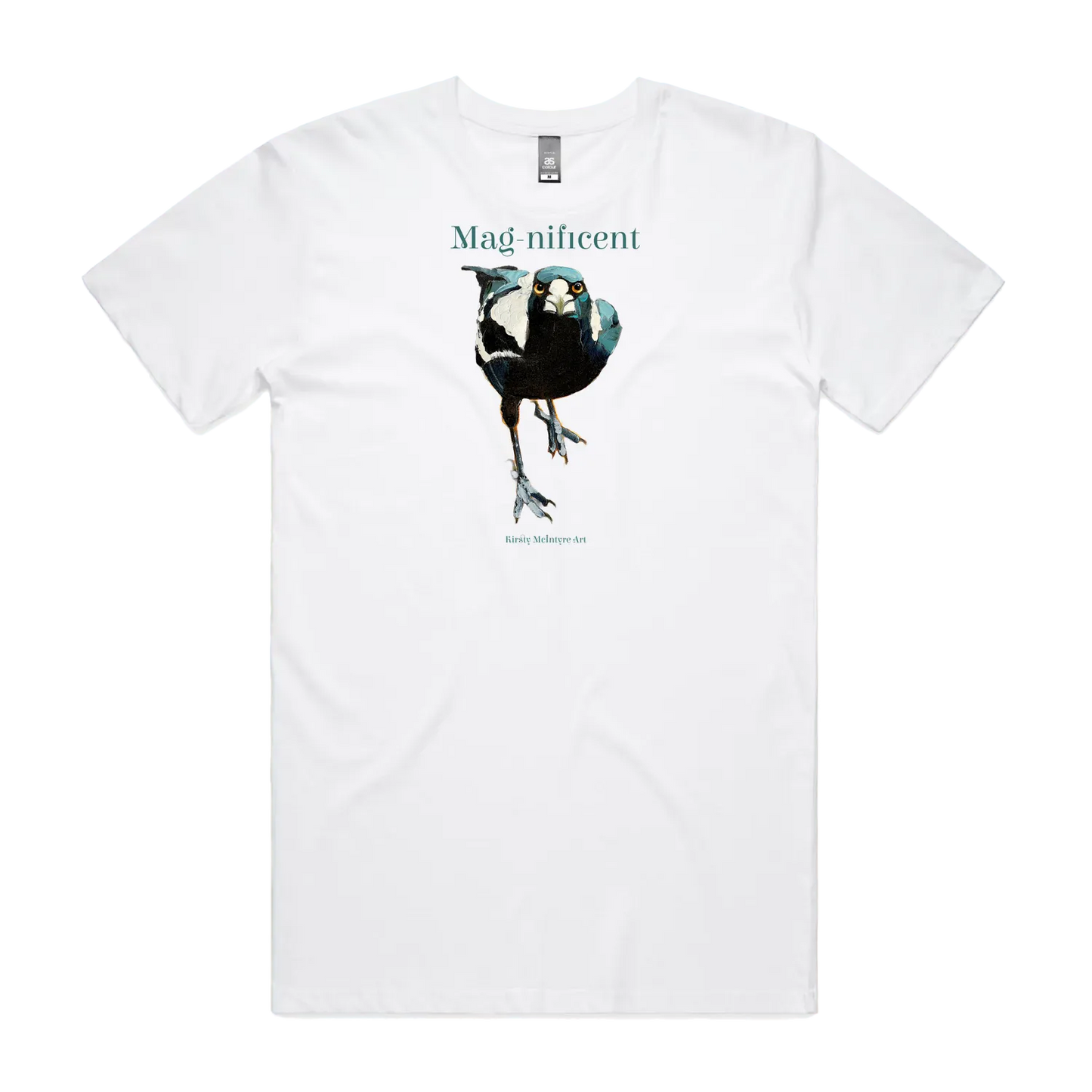 White front flat lay